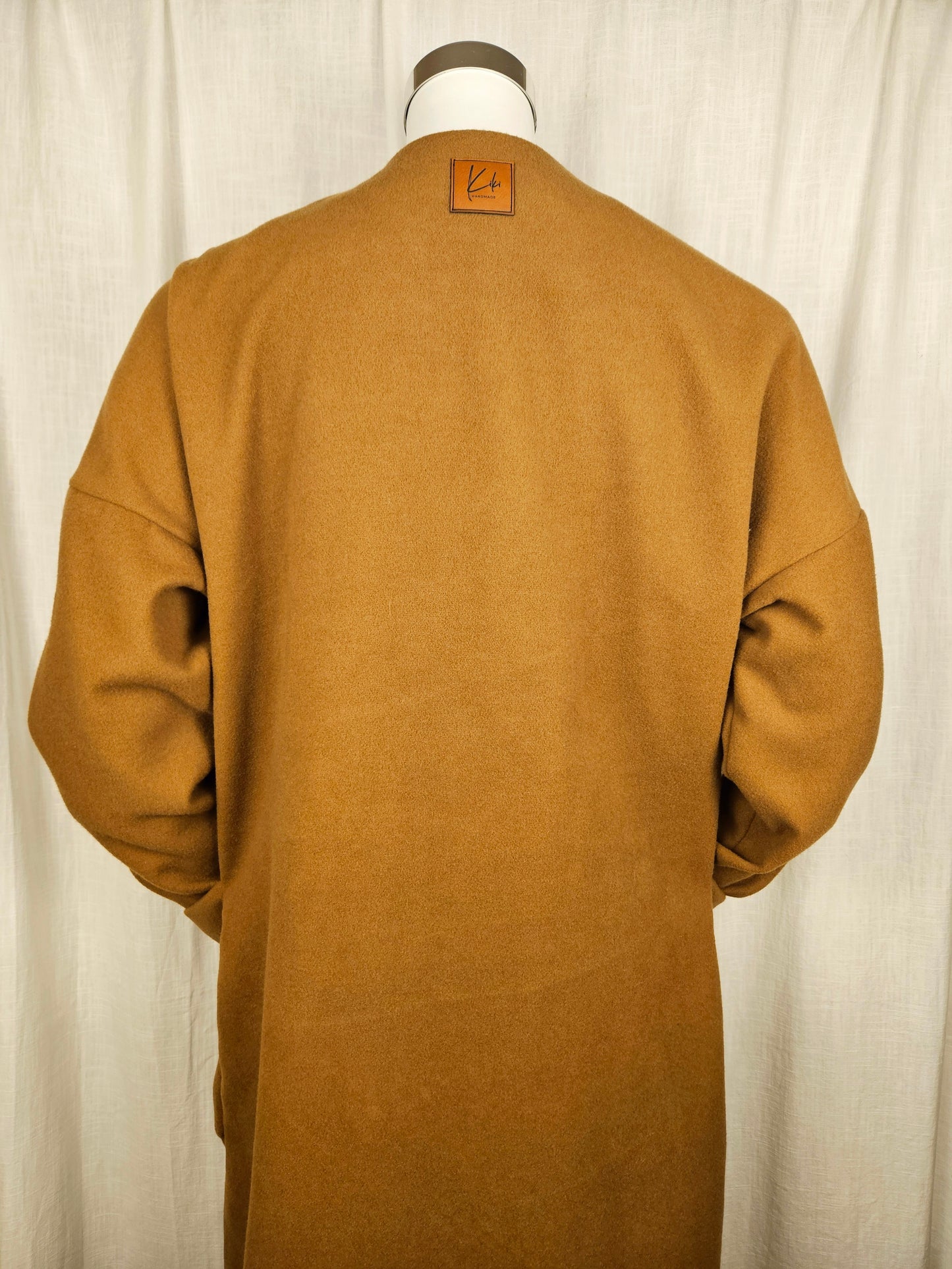 Wollmantel extra lang "Oversize" Gr. S/M