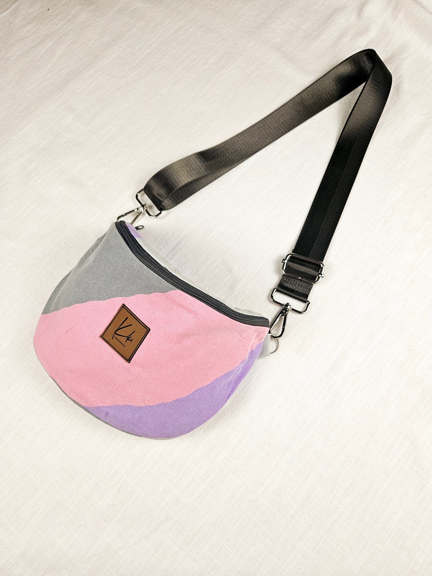 Upcycled Crossbody Bag "Vintage"