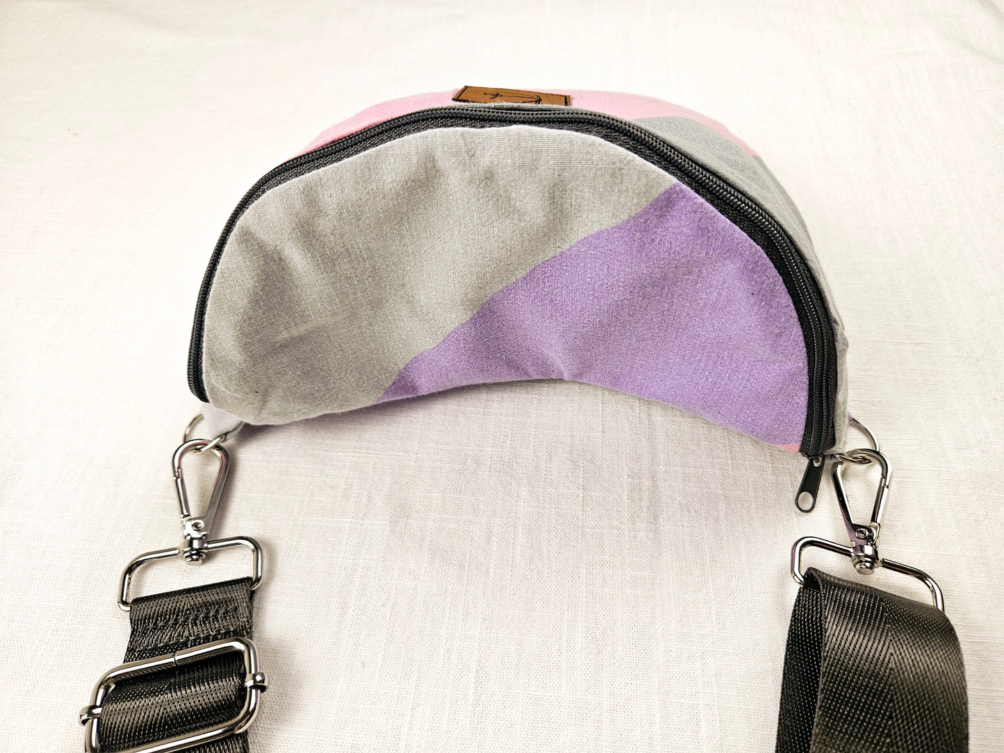 Upcycled Crossbody Bag "Vintage"