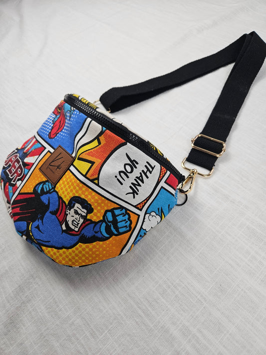 Comic Crossbody Bag "Superhero"
