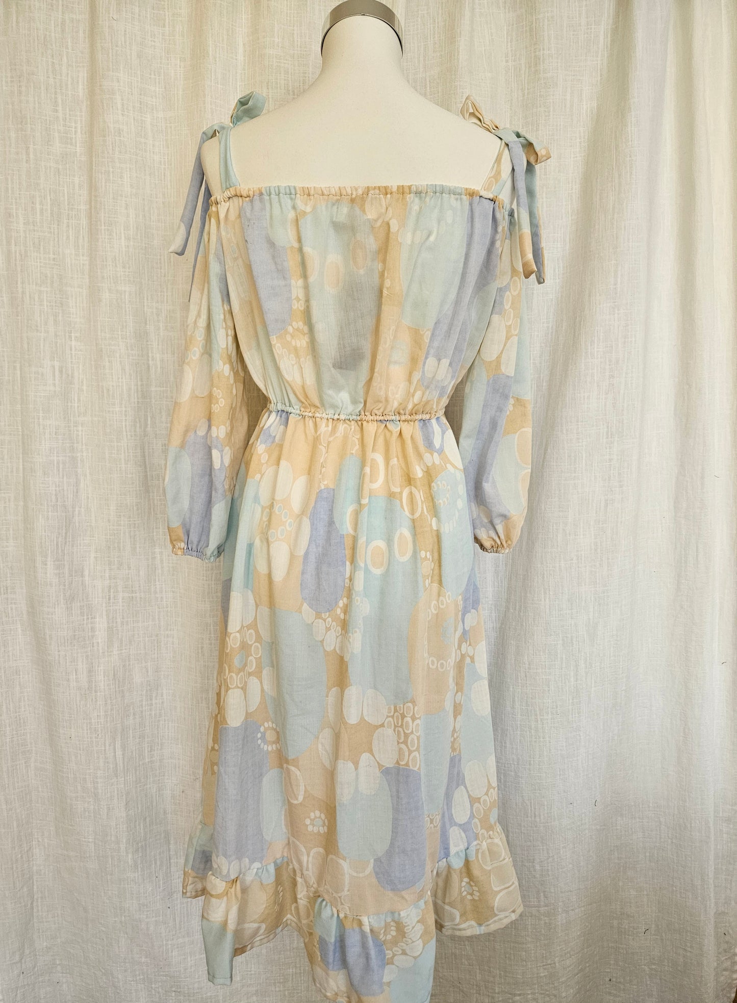 Upcycled Sommerkleid "Midi" Gr. S