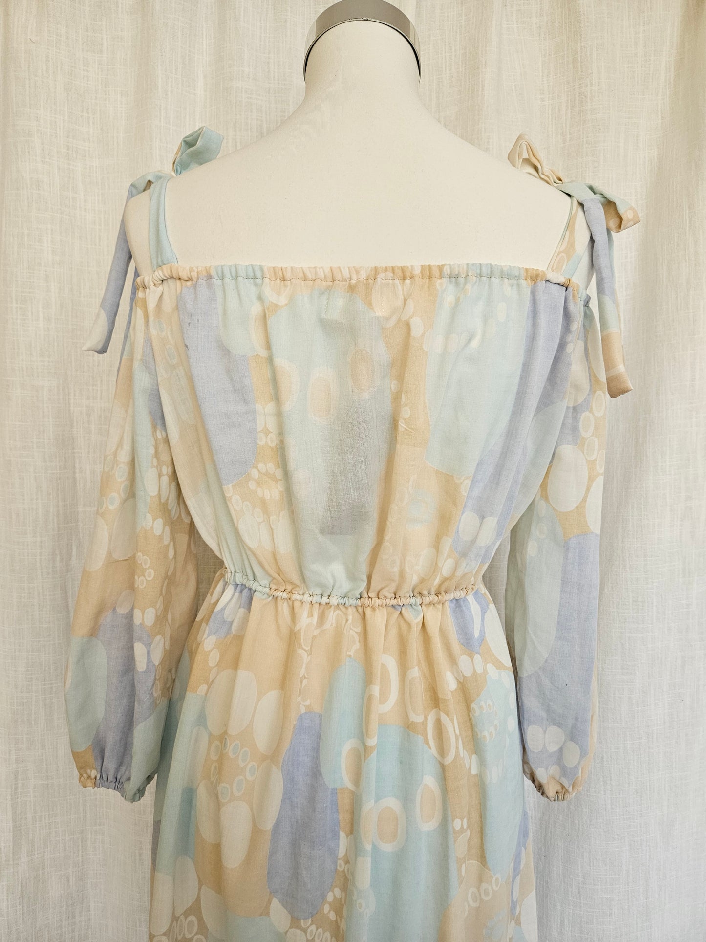 Upcycled Sommerkleid "Midi" Gr. S