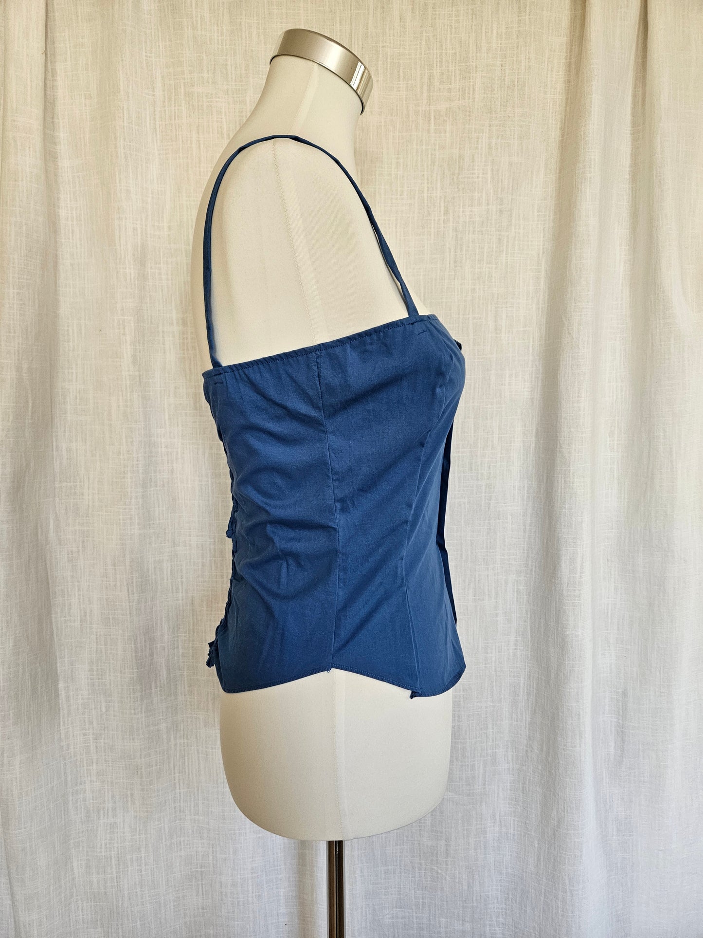 Upcycled Korsagen-Top Gr. S