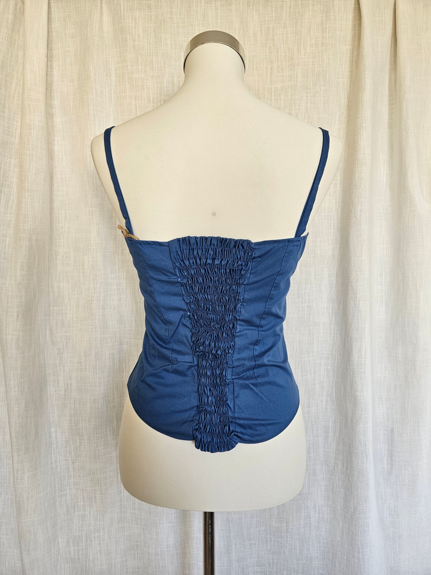 Upcycled Korsagen-Top Gr. S