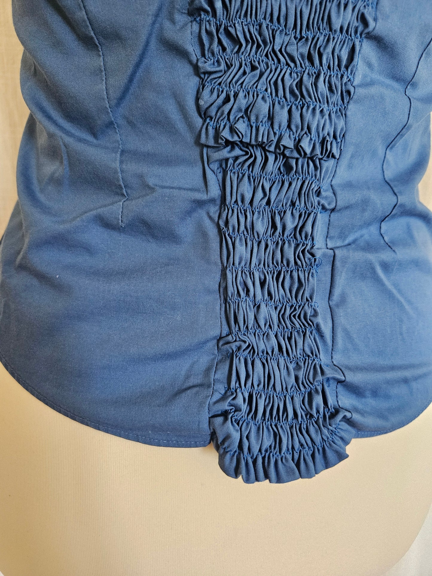 Upcycled Korsagen-Top Gr. S