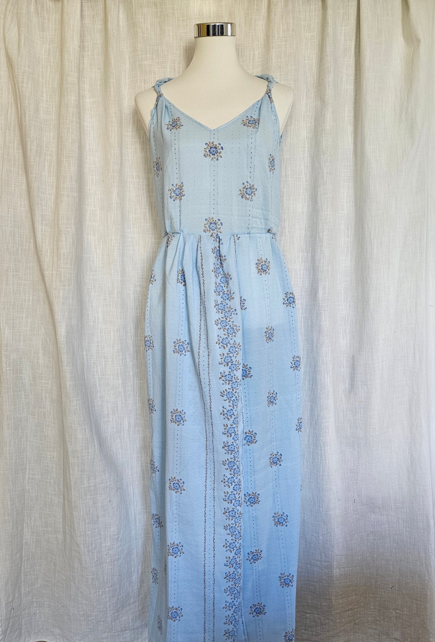 Upcycled Sommerkleid Gr. S "Maxi"