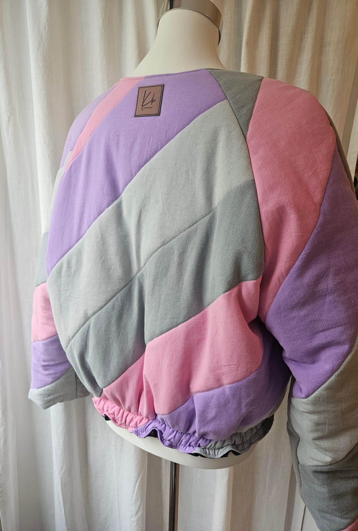 Upcycled Bomberjacke "Vintage" Gr. S