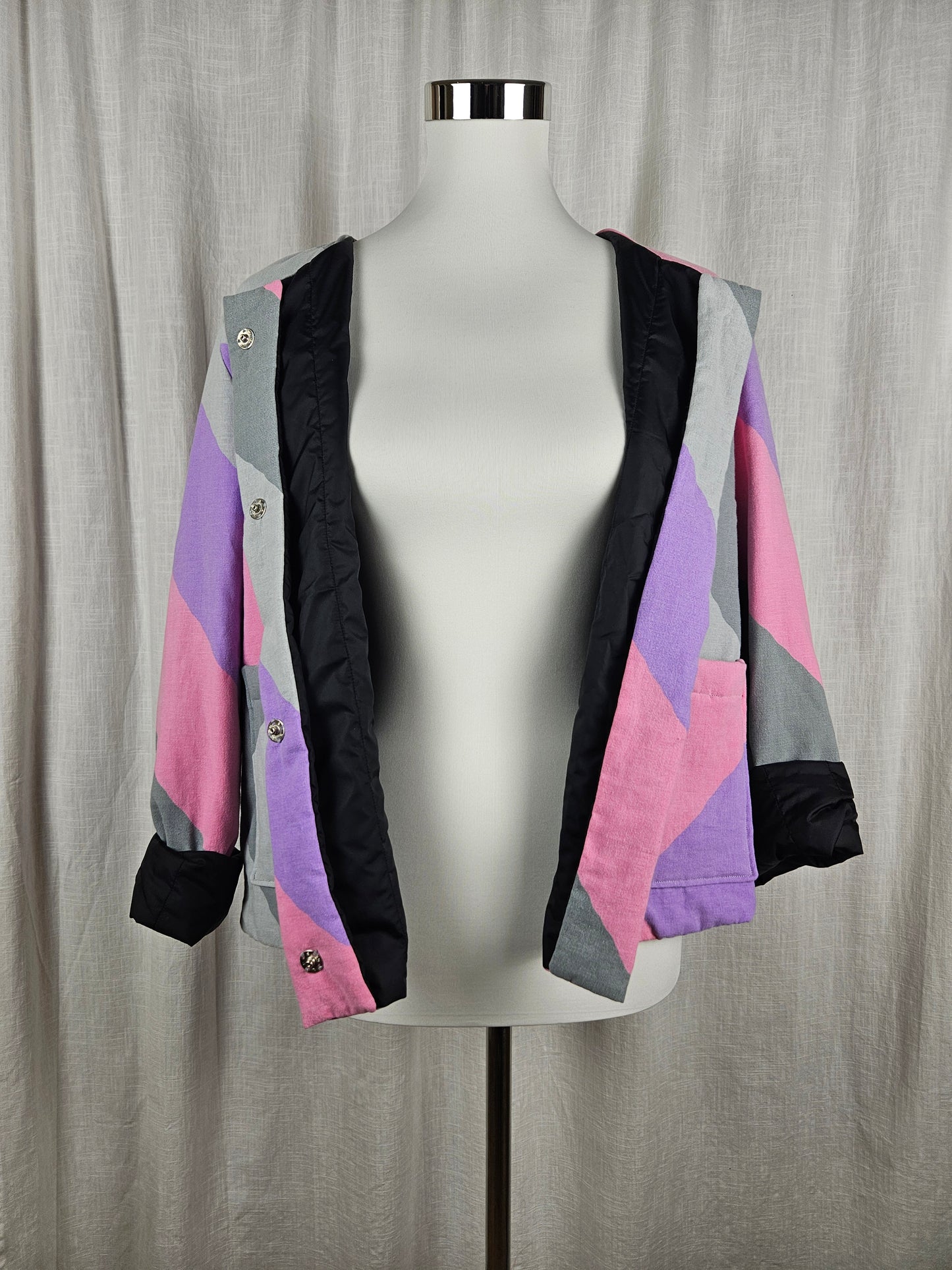 Upcycled Jacke Paris Style "Vintage" Gr. S