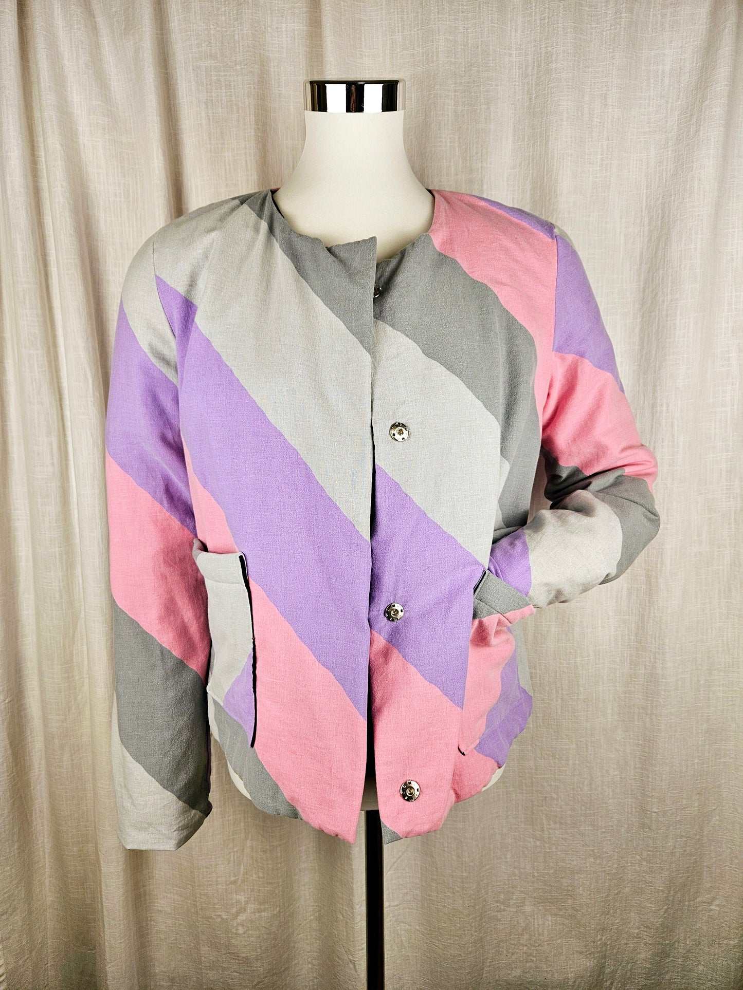 Upcycled Jacke Paris Style "Vintage" Gr. S