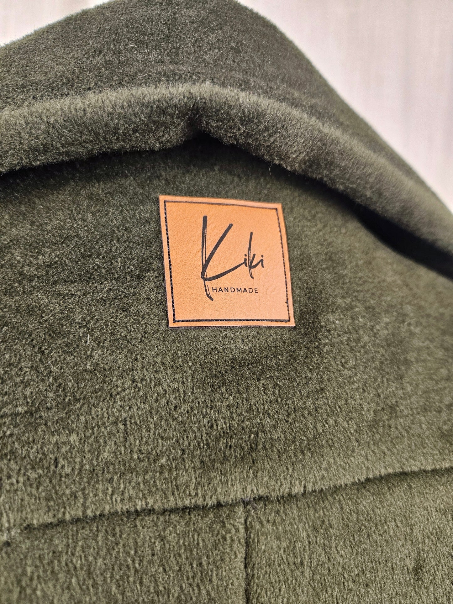 Grüne Bikerjacke Gr. 36 / S