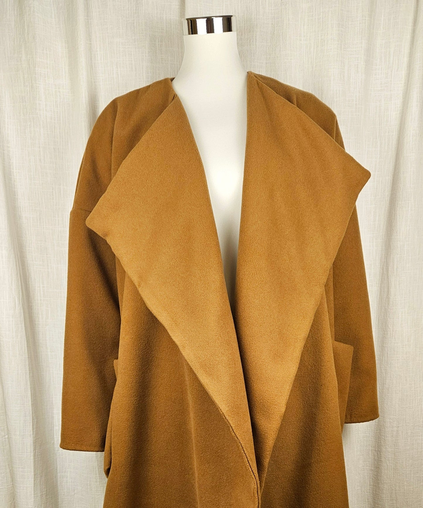 Wollmantel extra lang "Oversize" Gr. S/M