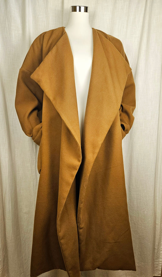 Wollmantel extra lang "Oversize" Gr. S/M