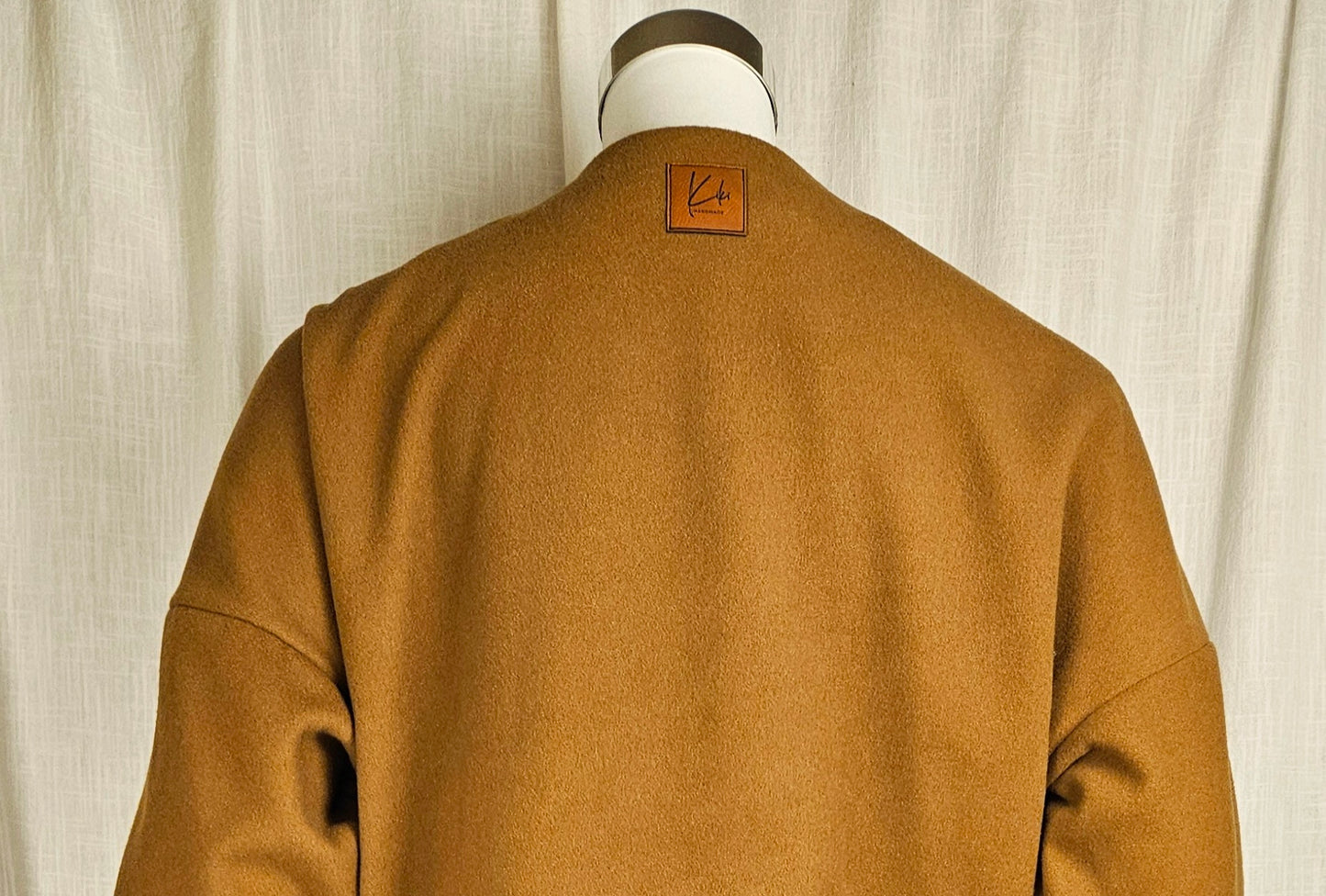 Wollmantel extra lang "Oversize" Gr. S/M