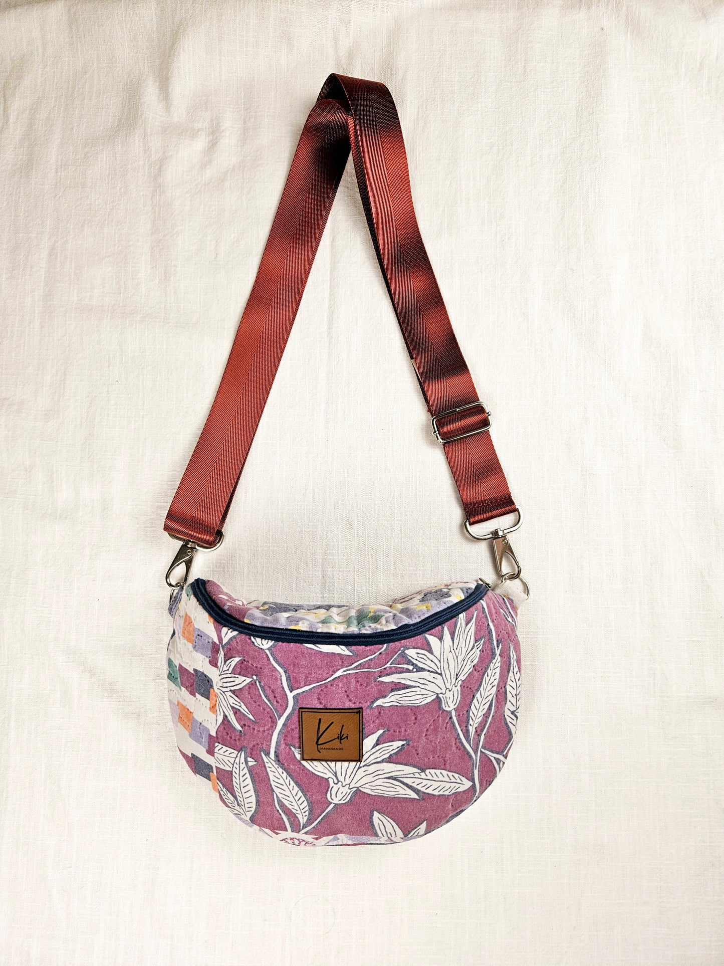 Upcycled Crossbody Bag "Patchwork 90's"