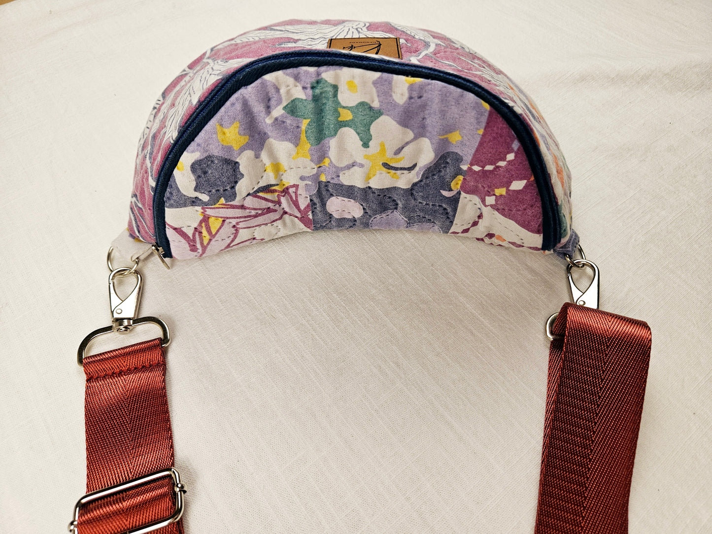 Upcycled Crossbody Bag "Patchwork 90's"