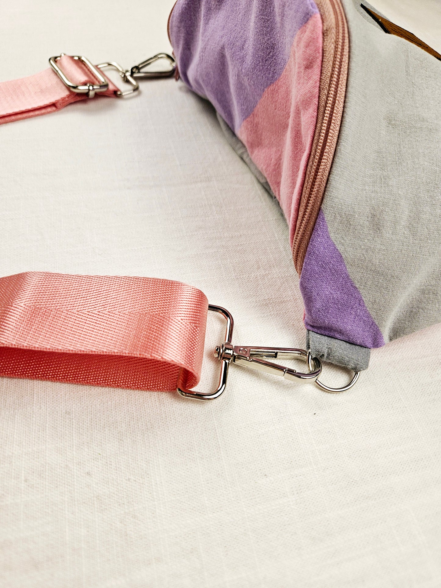 Upcycled Crossbody Bag "Vintage"