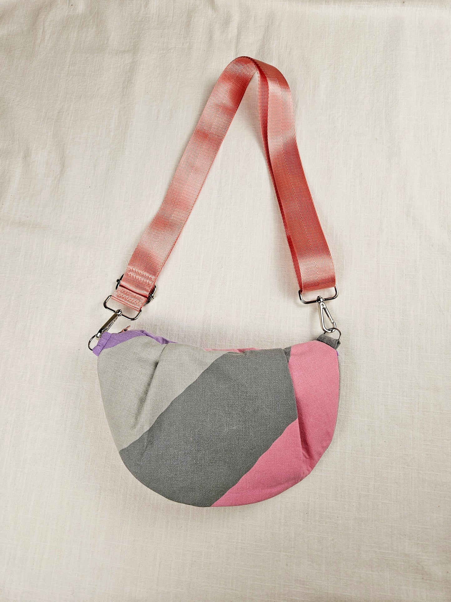 Upcycled Crossbody Bag "Vintage"