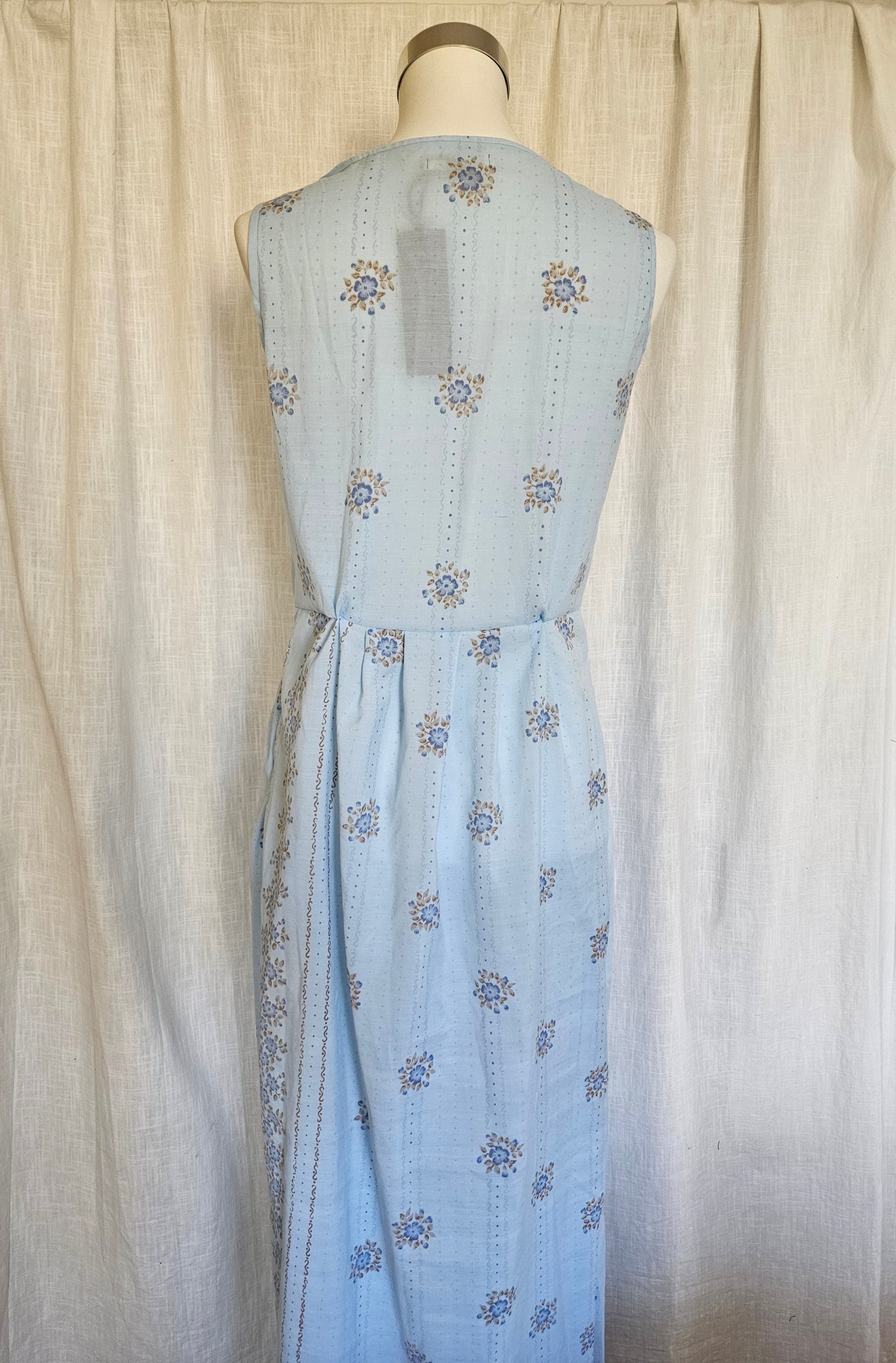 Upcycled Sommerkleid Gr. S "Maxi"