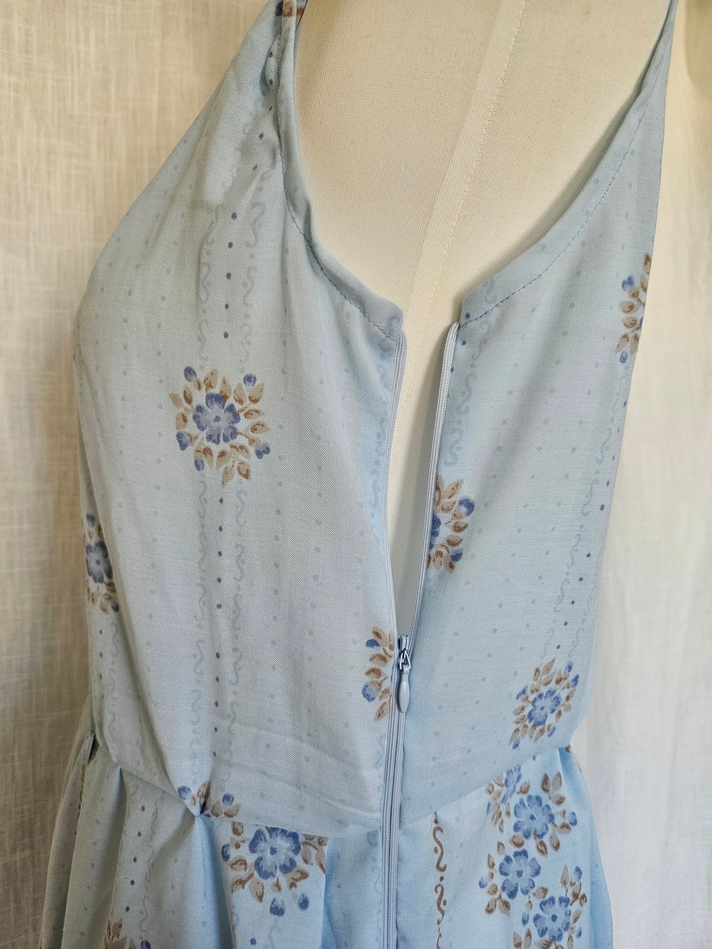 Upcycled Sommerkleid Gr. S "Maxi"
