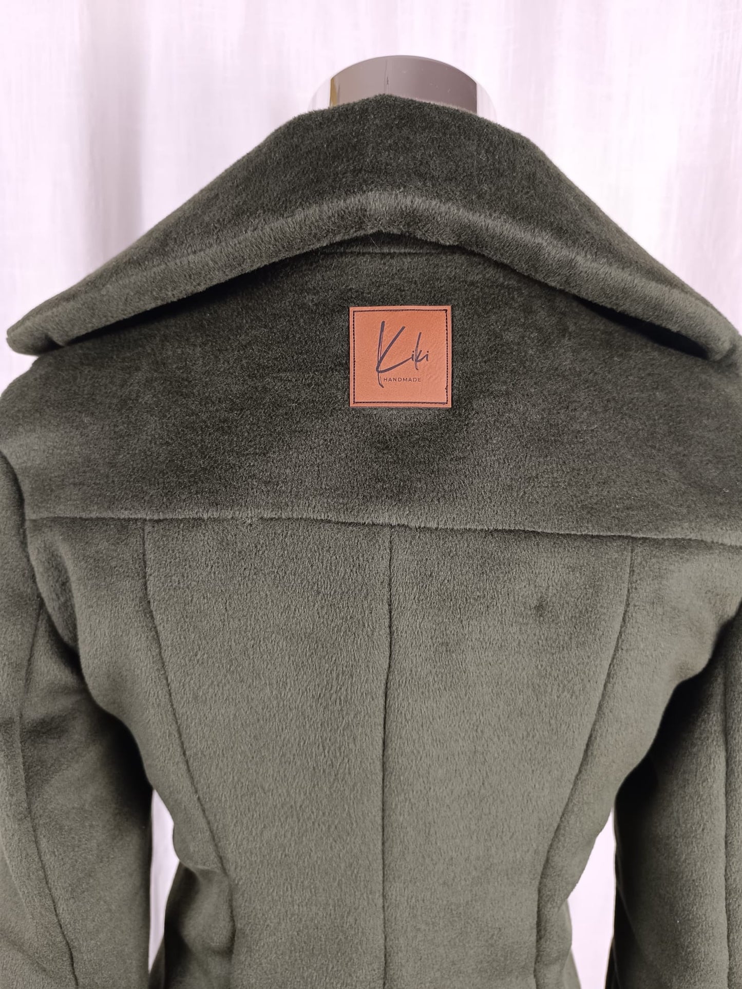 Grüne Bikerjacke Gr. 36 / S